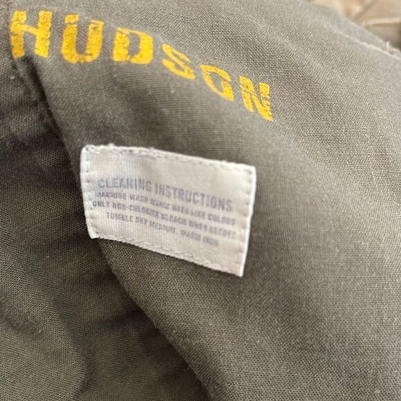 Vintage Gap Hudson Men’s Khaki Shorts 5 Pockets Flat Front size 32 - Picture 5 of 5